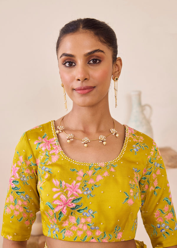 GAZAL BLOUSE - MUSTARD YELLOW