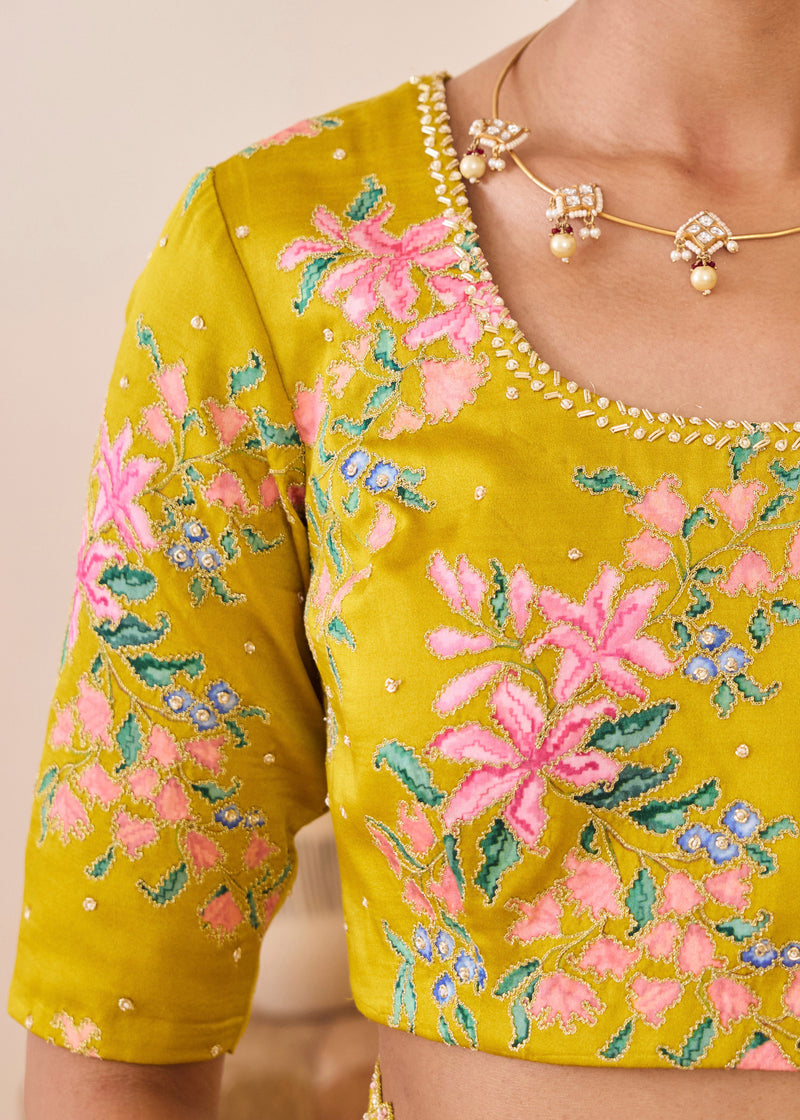 GAZAL BLOUSE - MUSTARD YELLOW