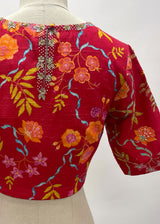 ZULAYA BLOUSE - RED