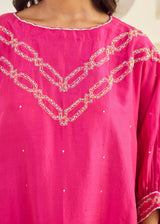 SABA KAFTAN - BERRY PINK