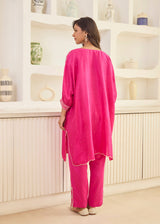 SABA KAFTAN - BERRY PINK