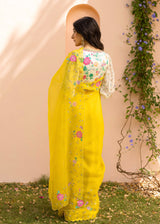 Avril Saree - Mustard Yellow