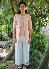 Lila Kurta - Peach