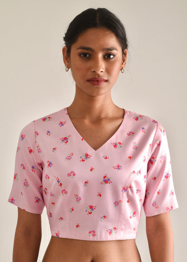 Cheenth Blouse - Carnation Pink