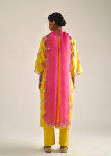 Bootah Kurta Set - Mustard Yellow