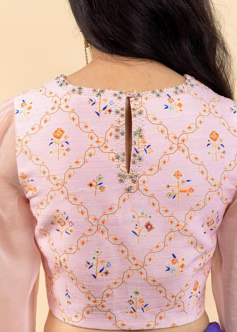 Chokor Blouse - Soft Pink