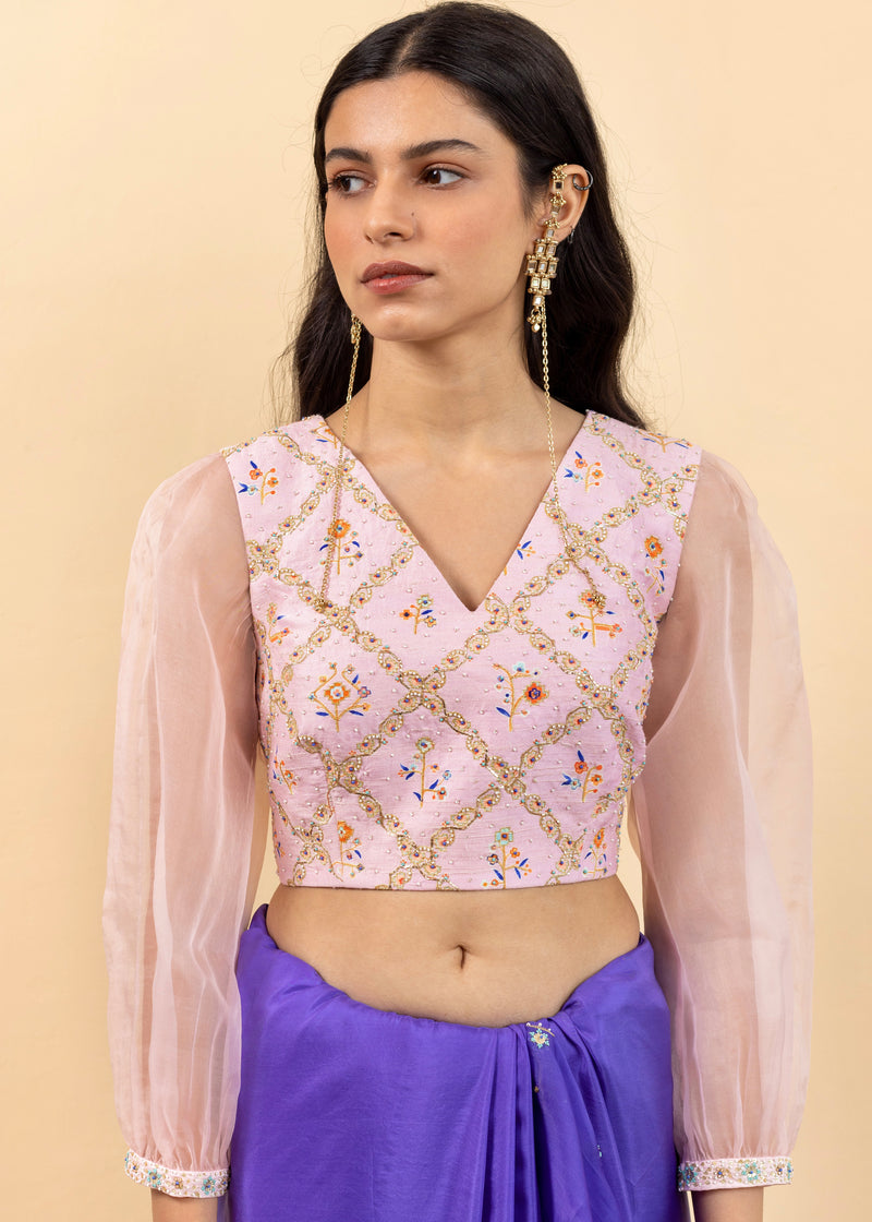 Chokor Blouse - Soft Pink